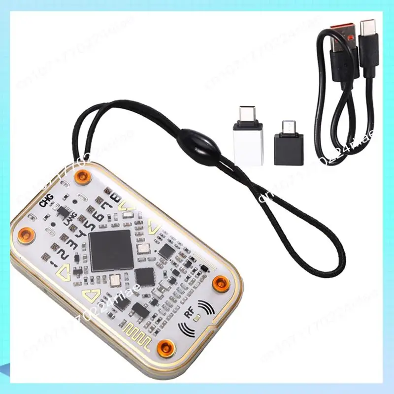 A17Z Multi-Frequency Chameleon Ultra RFID Reader+NFC Smart Chip Writer With T5577/UID Keychain For IC ID Card Decoding
A17Z Multi-Frequency Chameleon Ultra RFID Reader+NFC Smart Chip Writer With T5577/UID Keychain For IC ID Card Decoding