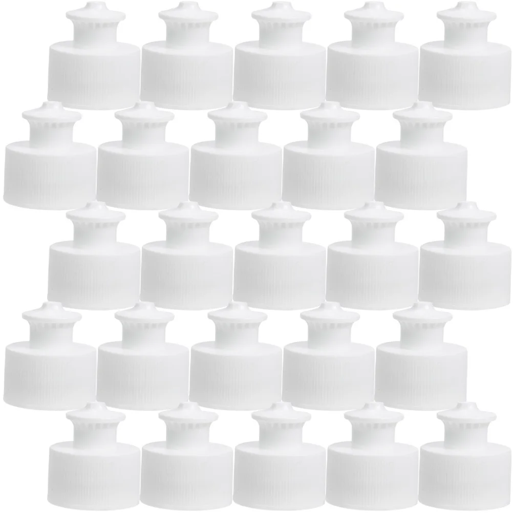 50pcs Water Bottle Caps Reusable Leak-Proof Replacement Tops For Sports Drinking Bottles Plastic Push Pull Caps Sealing Lids
50pcs Water Bottle Caps Reusable Leak-Proof Replacement Tops For Sports Drinking Bottles Plastic Push Pull Caps Sealing Lids