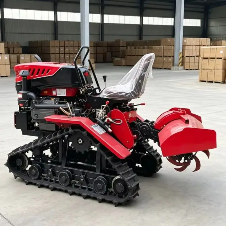 Customized Small Mini Tiller, Durable Farm Ploughing Machine, Bestselling Crawler Rotary Tiller, Farm Rotary Tractor
Customized Small Mini Tiller, Durable Farm Ploughing Machine, Bestselling Crawler Rotary Tiller, Farm Rotary Tractor