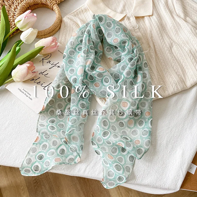 New 100% Natural Silk Scarf Spring and summer floral Scarves Shawls Wraps Pashmina Fashion Summer Hijab Bandana Kerchief шарф
New 100% Natural Silk Scarf Spring and summer floral Scarves Shawls Wraps Pashmina Fashion Summer Hijab Bandana Kerchief шарф