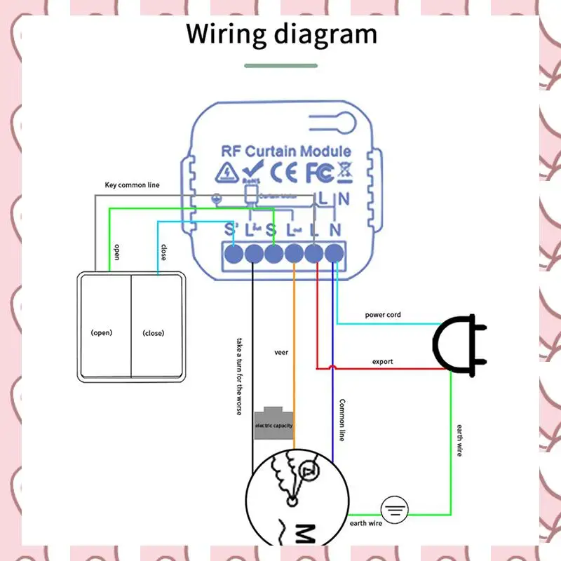HHTL 2X Tuya WIFI Smart Curtain Switch APP Timing Motor Controller Switch RF 433 Mhz Remote Control Electric Roller Blind
HHTL 2X Tuya WIFI Smart Curtain Switch APP Timing Motor Controller Switch RF 433 Mhz Remote Control Electric Roller Blind
