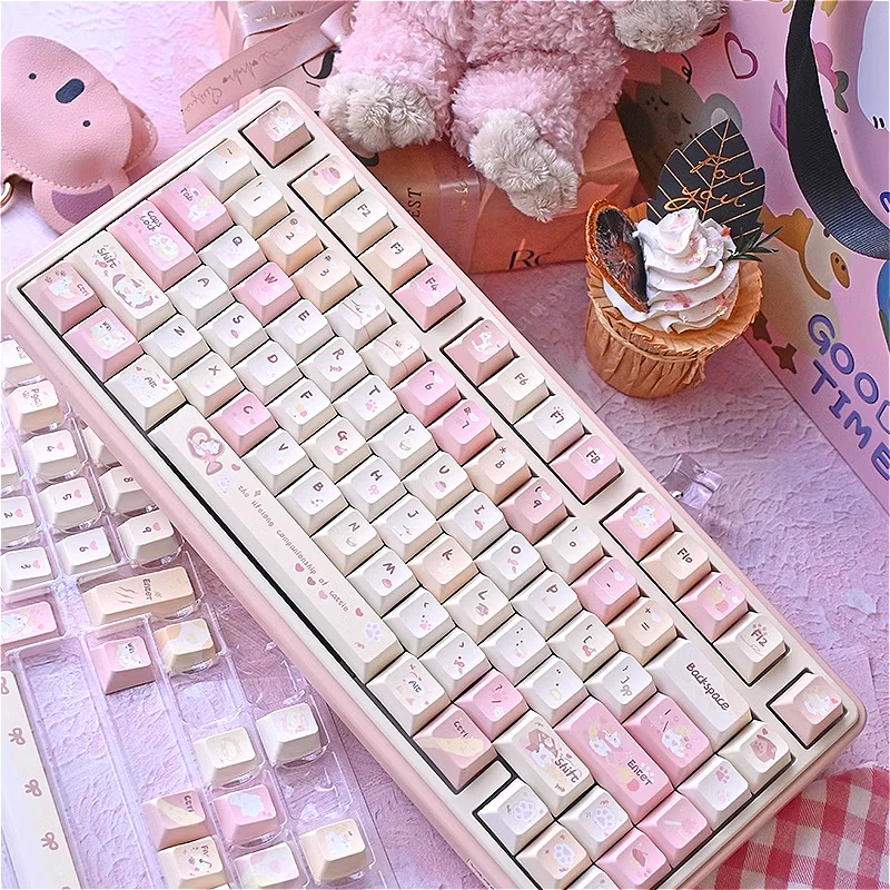 Колпачок для клавиш Karami Cute Girl, 129/137 клавиш, набор колпачков Cherry Height PBT DYE-Sub для механической клавиатуры 60/64/65/68/87/98/104
Колпачок для клавиш Karami Cute Girl, 129/137 клавиш, набор колпачков Cherry Height PBT DYE-Sub для механической клавиатуры 60/64/65/68/87/98/104