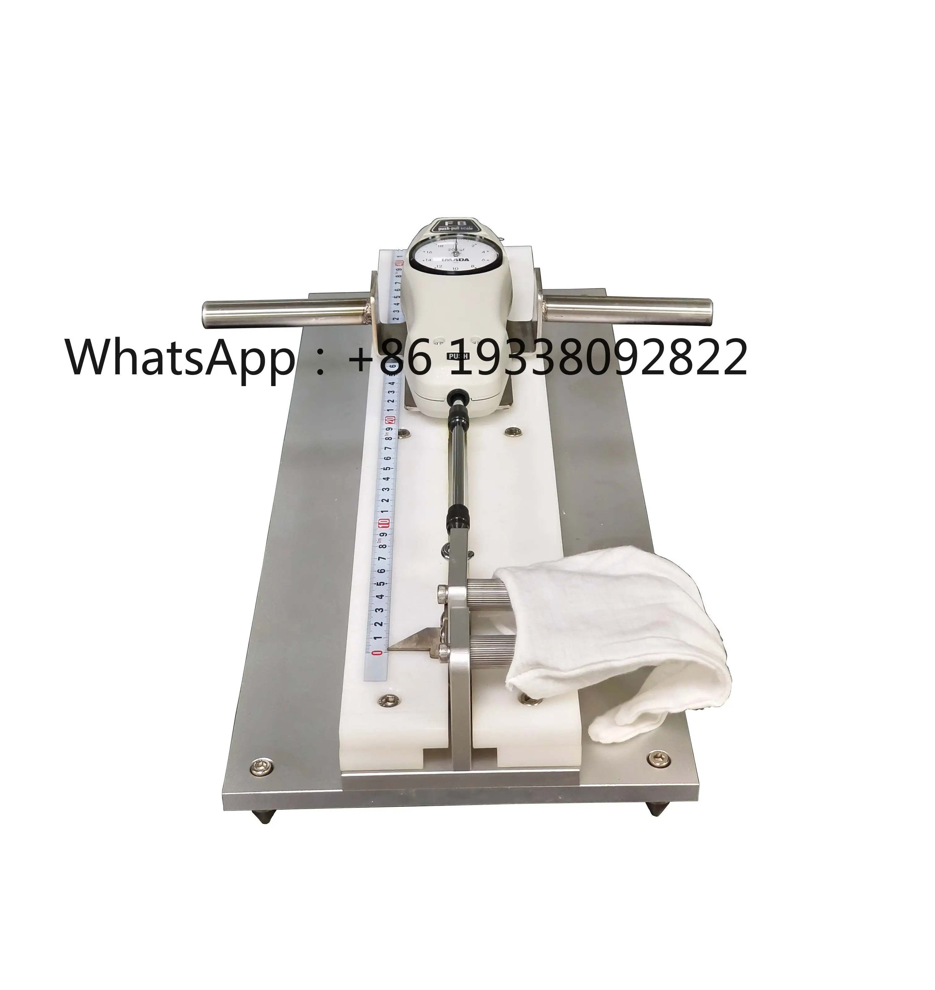 Fabric & Neck Stretch Tester - High Precision Textile Elasticity Testing Equipment Compliant with ASTM D2594 ISO 5081Standards
Fabric & Neck Stretch Tester - High Precision Textile Elasticity Testing Equipment Compliant with ASTM D2594 ISO 5081Standards
