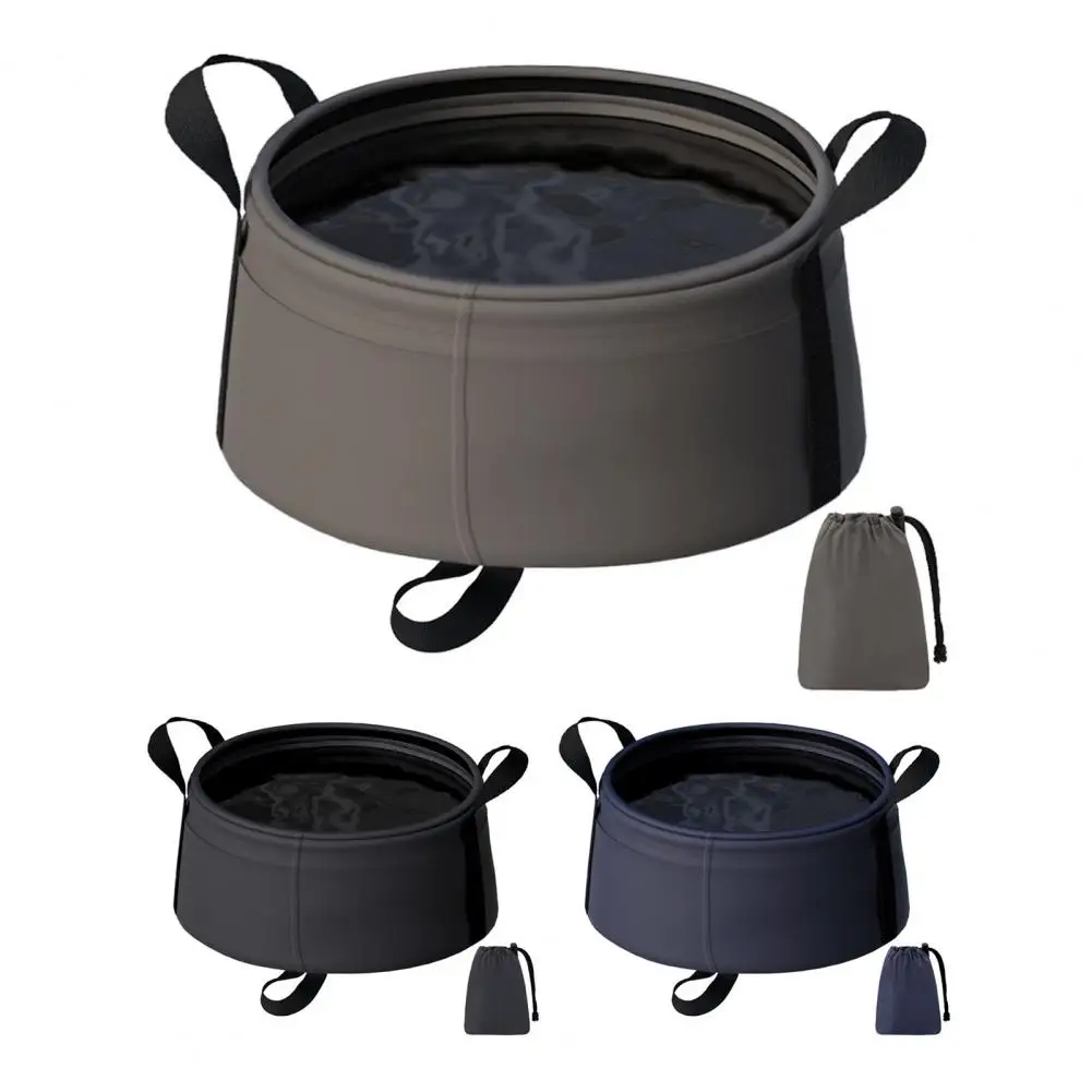 8.5L Portable Camping Wash Basin with Thickened Oxford Fabric Travel Outdoor Multi-Purpose Washing Tub for Fruits Feet Laundry
8.5L Portable Camping Wash Basin with Thickened Oxford Fabric Travel Outdoor Multi-Purpose Washing Tub for Fruits Feet Laundry