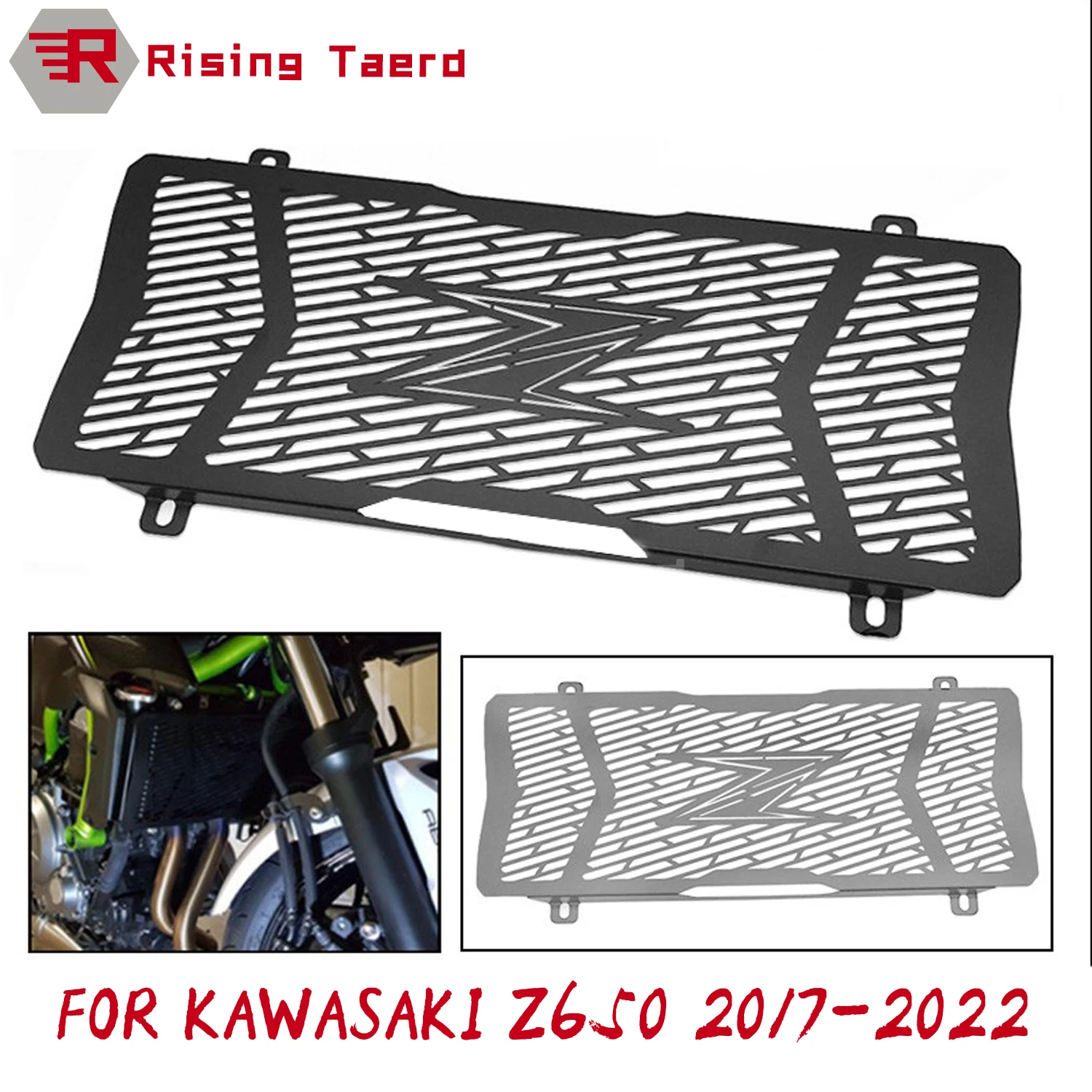 Motorcycle Stainless Steel Radiator Grille Guard Protection Radiator Water Tank Net Cover For KAWASAKI Z650 Z-650 2017-2022 2023
Motorcycle Stainless Steel Radiator Grille Guard Protection Radiator Water Tank Net Cover For KAWASAKI Z650 Z-650 2017-2022 2023