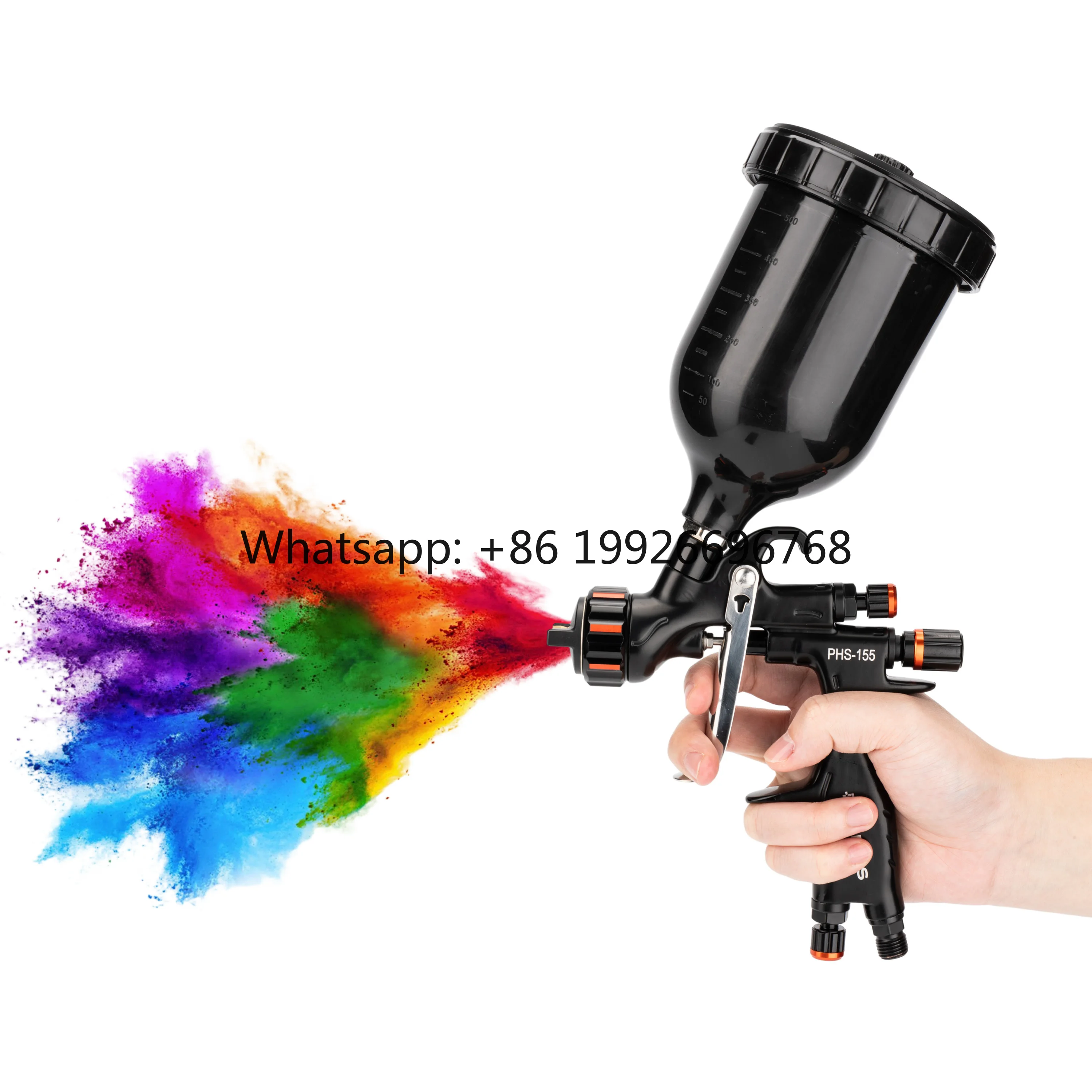 PHS-155 Профессиональный пневматический краскопульт для покраски автомобилей
PHS-155 Профессиональный пневматический краскопульт для покраски автомобилей
