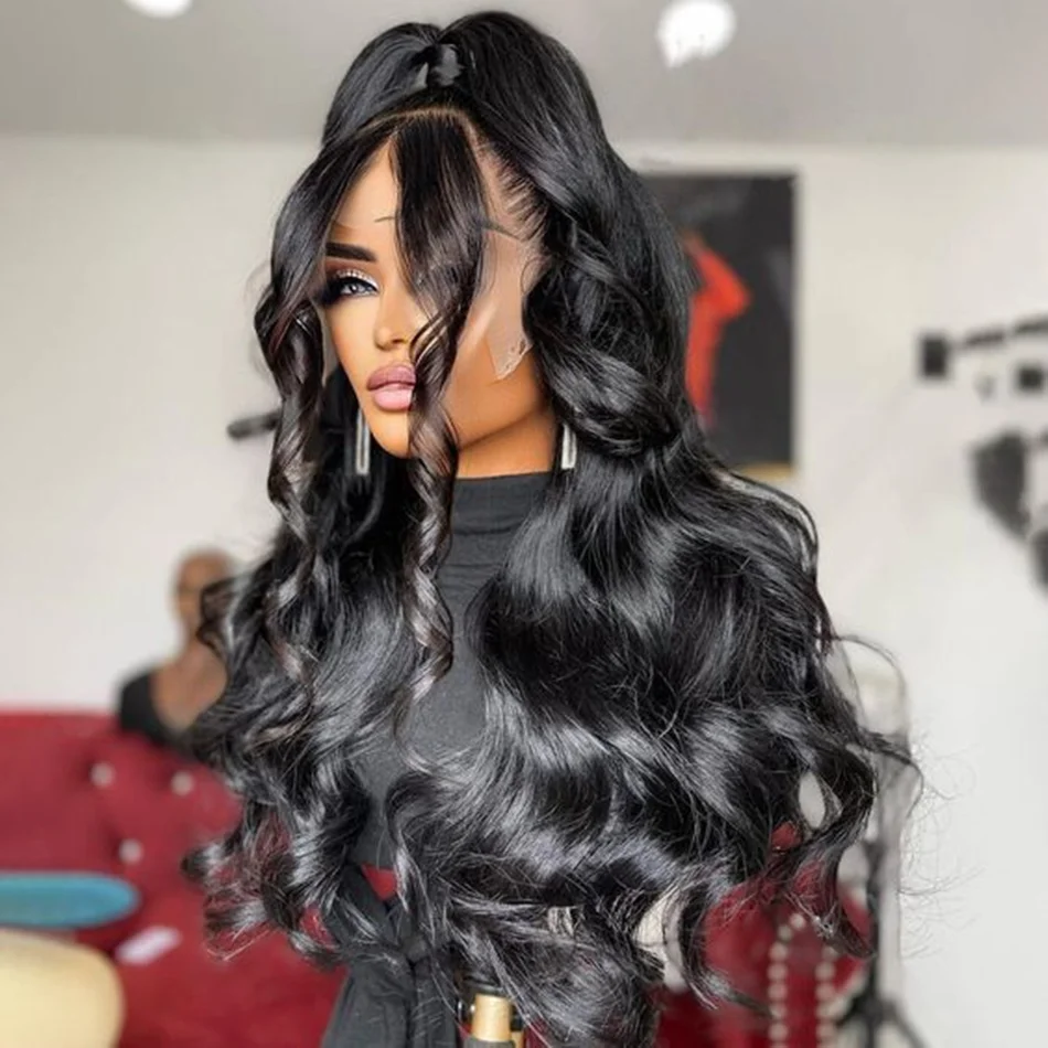 13x4 13x6 Body Wave Lace Front Wig 30 32 Inch Transparent Lace Frontal Wig 4x4 Closure Wig 360 Human Hair Lace Wig 180 density
13x4 13x6 Body Wave Lace Front Wig 30 32 Inch Transparent Lace Frontal Wig 4x4 Closure Wig 360 Human Hair Lace Wig 180 density