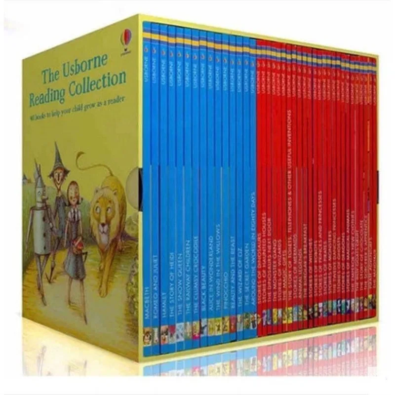 Usborne My third Reading Library English Picture Book Child Kids Word Sentence Education Books Fairy Tale Story Reading Book
Usborne My third Reading Library English Picture Book Child Kids Word Sentence Education Books Fairy Tale Story Reading Book