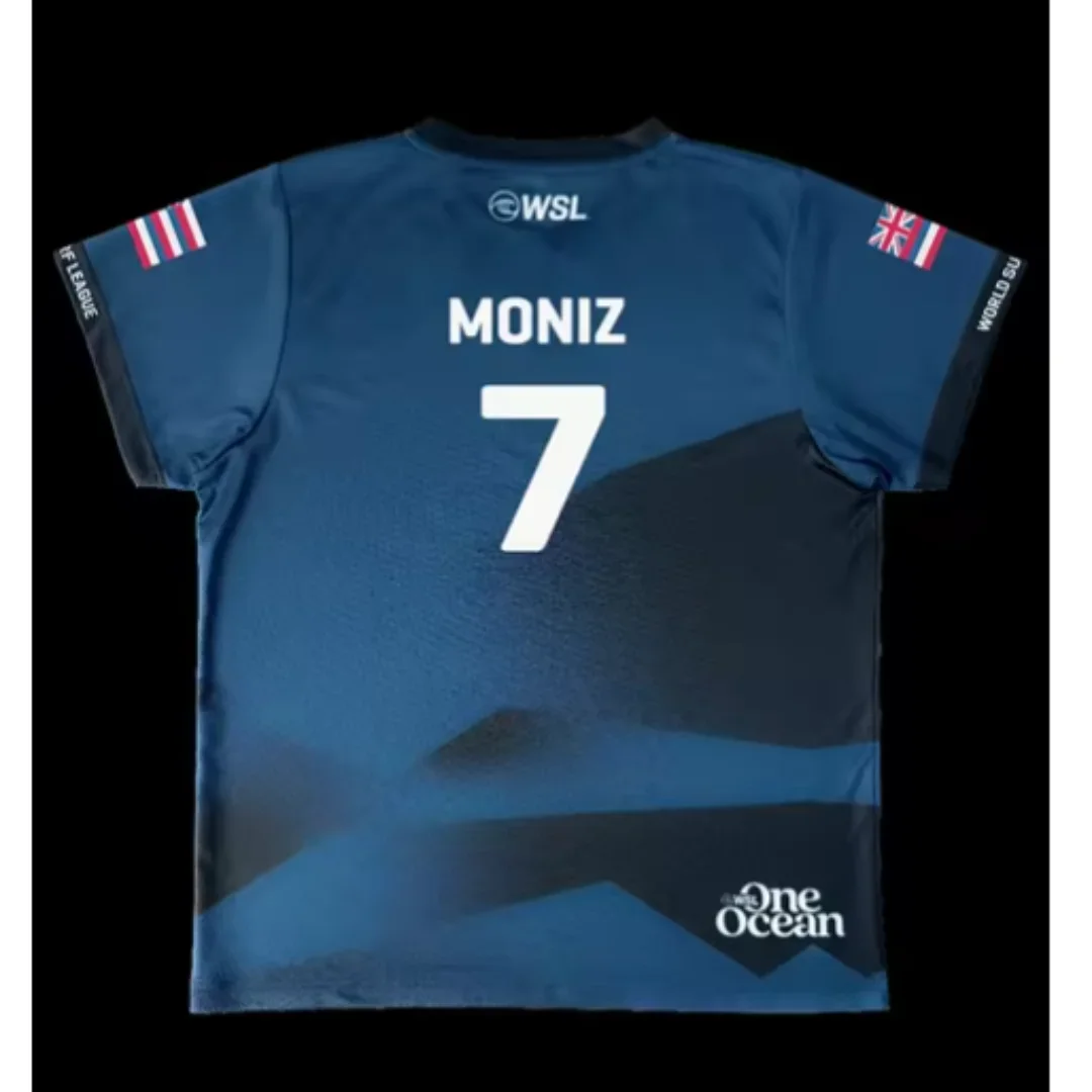 Japan Surfing IGARASHI T-shirt New WSL Surfing League Exclusive Men's Basketball Sports T-shirt Breathable, Comfortable, Fast D
Japan Surfing IGARASHI T-shirt New WSL Surfing League Exclusive Men's Basketball Sports T-shirt Breathable, Comfortable, Fast D