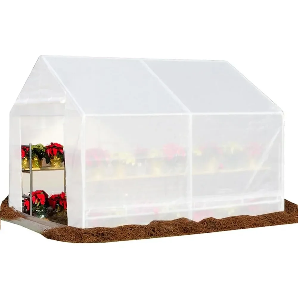 10-feet by 10-feet Greenhouse Replacement Cover, 180gsm Translucent/Opaque Polyethylene
10-feet by 10-feet Greenhouse Replacement Cover, 180gsm Translucent/Opaque Polyethylene