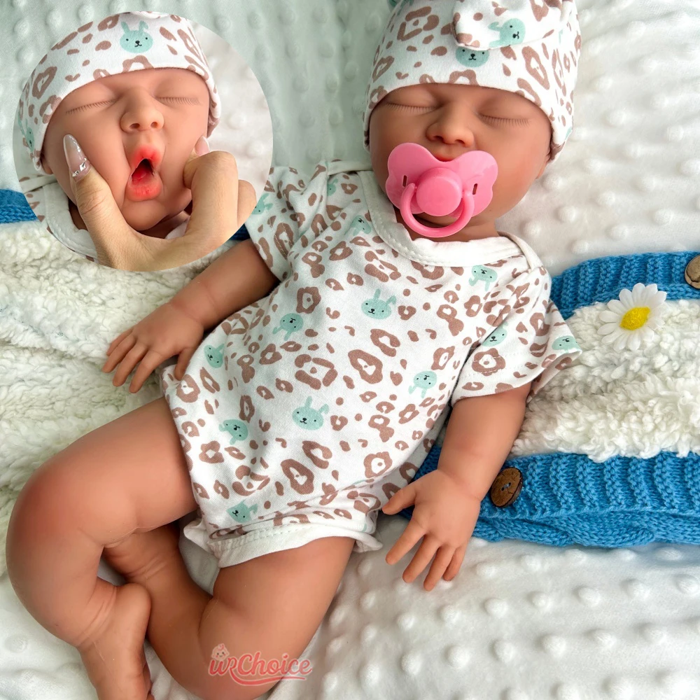 55cm High-Simulation Flexible Realistic Silicone Reborn Baby Girl Can Open Mouth Weighted Doll for Elderly Companionship
55cm High-Simulation Flexible Realistic Silicone Reborn Baby Girl Can Open Mouth Weighted Doll for Elderly Companionship