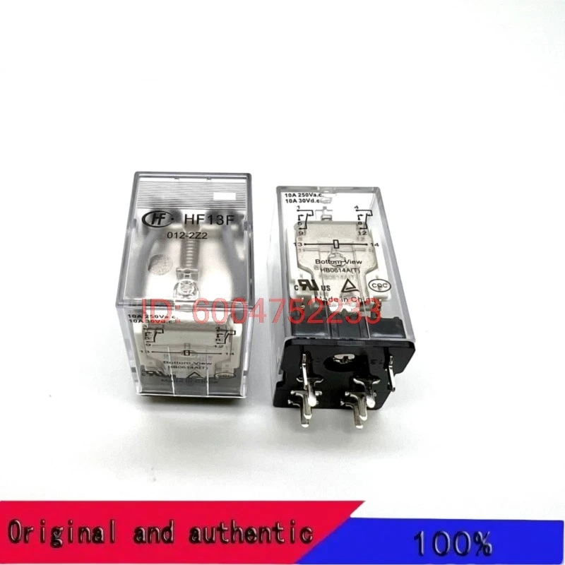 5 шт. реле Hongfa HF13F-012-2Z2 JQX-13F-012-2Z2, 2 группы контактов, 8-контактное, 10А
5 шт. реле Hongfa HF13F-012-2Z2 JQX-13F-012-2Z2, 2 группы контактов, 8-контактное, 10А