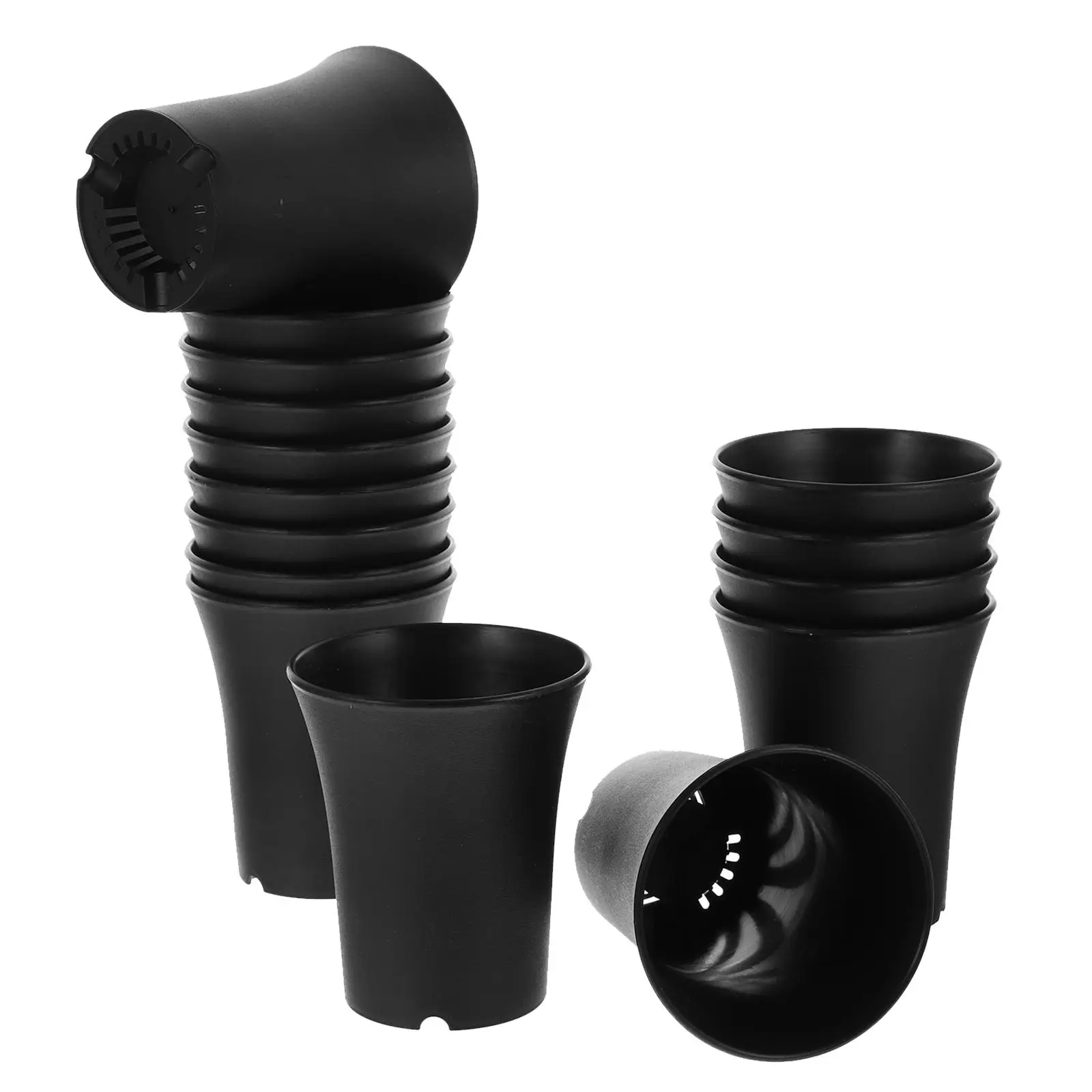 15 Pcs Waist Flower Pot Tall Plastic Pots for Plants Various Plastic Flower Pot Sizes Decorative Garden Living Room Office
15 Pcs Waist Flower Pot Tall Plastic Pots for Plants Various Plastic Flower Pot Sizes Decorative Garden Living Room Office