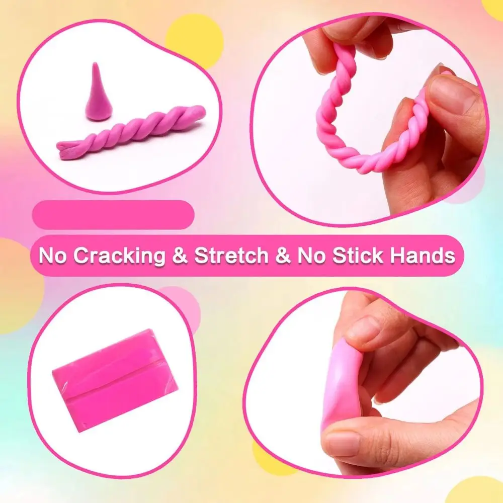 DIY Earring Jewelry Polymer Clay Toy With Tools Kit Non-Toxic Clay Blocks Toy 24/32Color Stone Plastic Clay Starter Kit
DIY Earring Jewelry Polymer Clay Toy With Tools Kit Non-Toxic Clay Blocks Toy 24/32Color Stone Plastic Clay Starter Kit