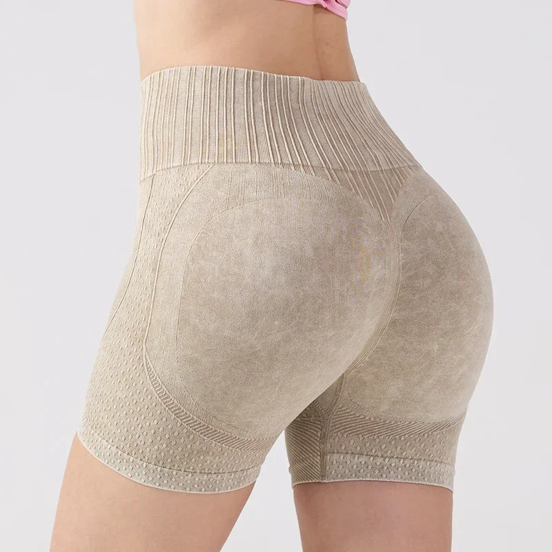 Women's Sexy Yoga Tights - Quick Dry Washed Gym Shorts Plus Size Peach Lift Yoga Pants Crop Workout Underwear 
Women's Sexy Yoga Tights - Quick Dry Washed Gym Shorts Plus Size Peach Lift Yoga Pants Crop Workout Underwear