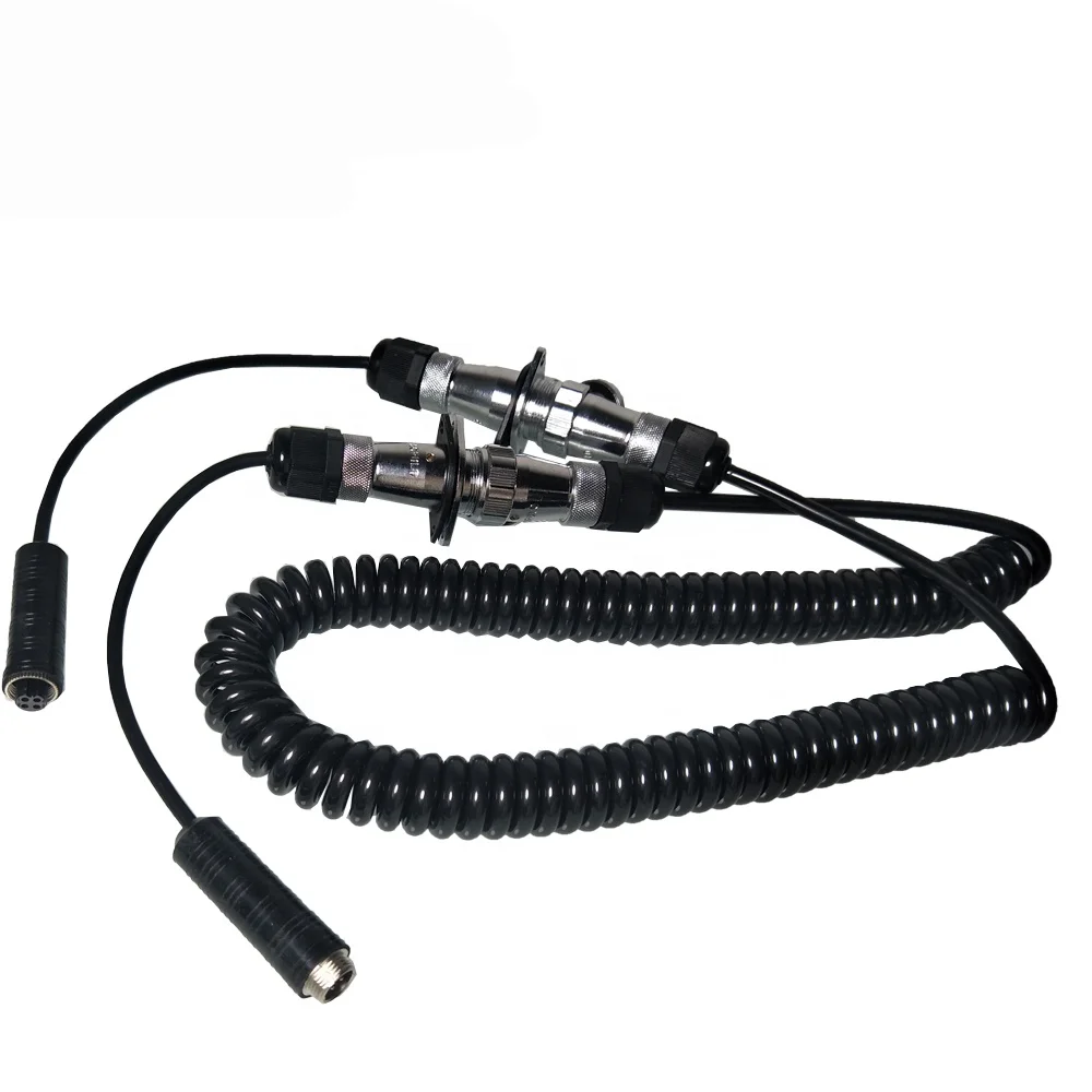 Truck Heavy Duty Spring Cable Connector For Trailer Reverse View Camera System
Truck Heavy Duty Spring Cable Connector For Trailer Reverse View Camera System