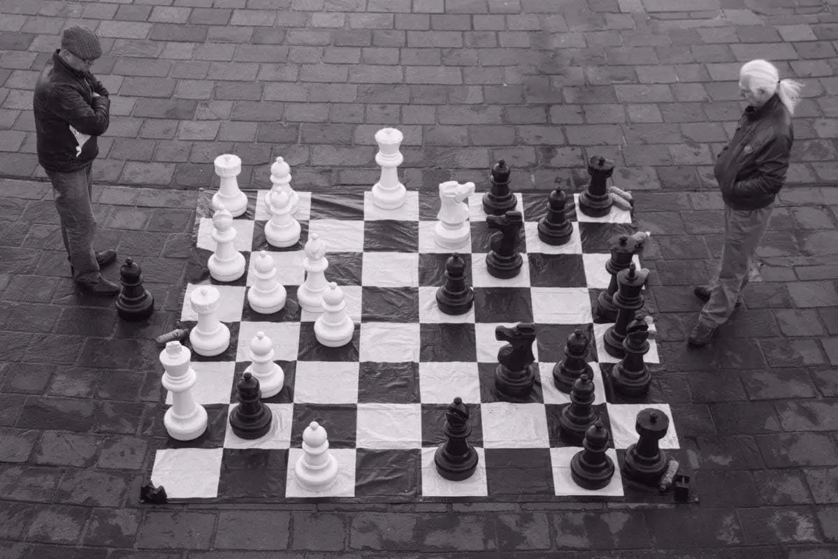 Giant Oversized Premium Complete Set of Chess Pieces with 25 Inch Tall King - Black and White
Giant Oversized Premium Complete Set of Chess Pieces with 25 Inch Tall King - Black and White