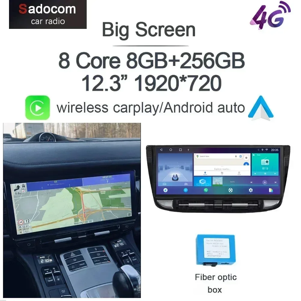 Blu-Ray 12,3 "360 Carplay 8G + 128G Android 13,0 Автомобильный DVD Плеер Мультимедиа GPS WIFI стерео радио для Porsche Panamera 2011-2017
Blu-Ray 12,3 "360 Carplay 8G + 128G Android 13,0 Автомобильный DVD Плеер Мультимедиа GPS WIFI стерео радио для Porsche Panamera 2011-2017