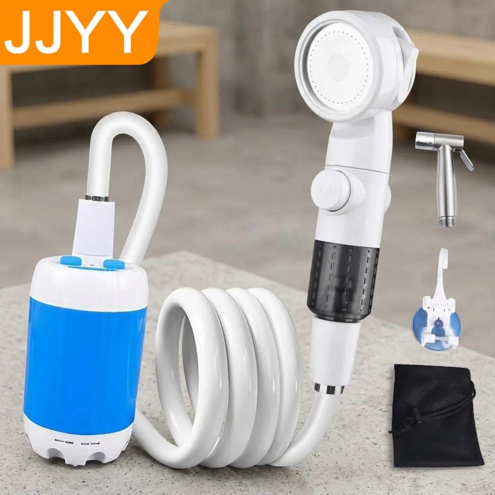 Outdoor Shower, Compact Handheld Rechargeable Gentle Shower Stream, shower pump,Portable outdoor car washing, Flower watering, Apartment bathing tools
Outdoor Shower, Compact Handheld Rechargeable Gentle Shower Stream, shower pump,Portable outdoor car washing, Flower watering, Apartment bathing tools