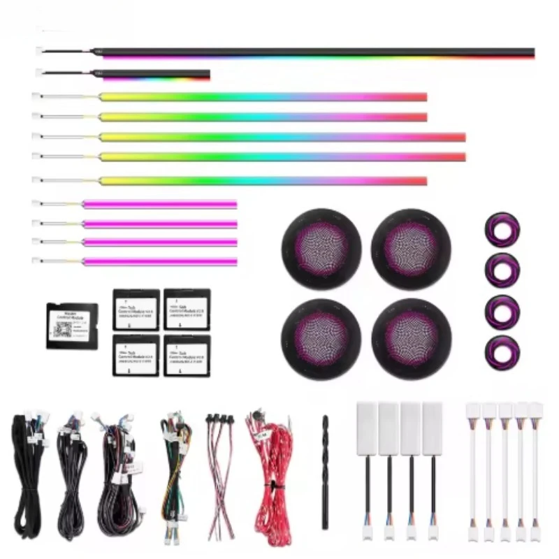 Dynamic Color LED Interior Ambient Light Strip Mod Kit Fit for BMW F30 F32 F33 F36
Dynamic Color LED Interior Ambient Light Strip Mod Kit Fit for BMW F30 F32 F33 F36
