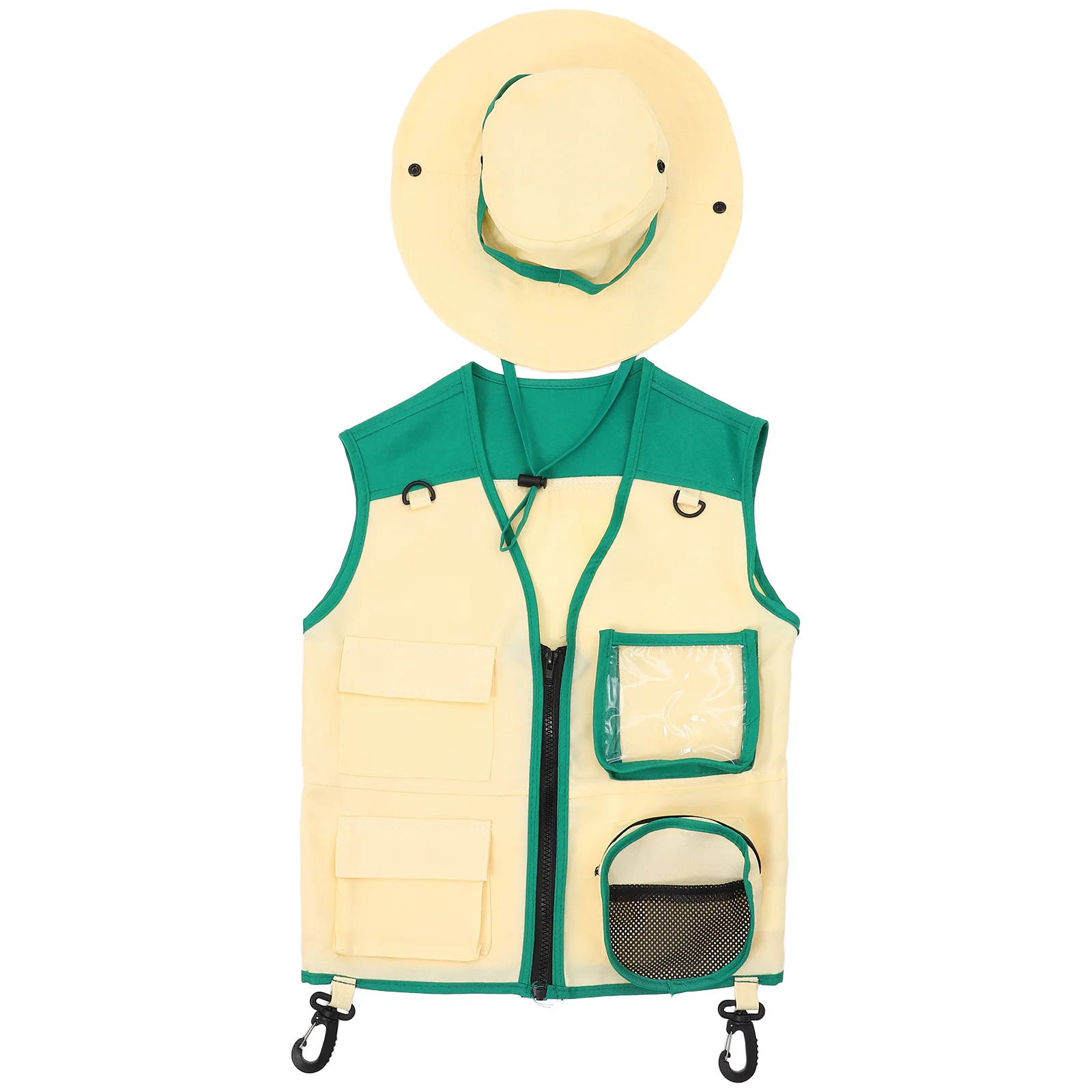 Kids Explorer Costume Kit Kids Explorer Adventures Suit Including Vest and Hat Dress Up Children Gift for Outdoor Adventures Set
Kids Explorer Costume Kit Kids Explorer Adventures Suit Including Vest and Hat Dress Up Children Gift for Outdoor Adventures Set