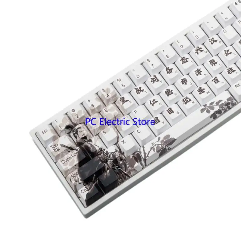F19C Thick PBT 75 Key Keycap Set Chinese Three Kingdoms Culture Charecters Option
F19C Thick PBT 75 Key Keycap Set Chinese Three Kingdoms Culture Charecters Option