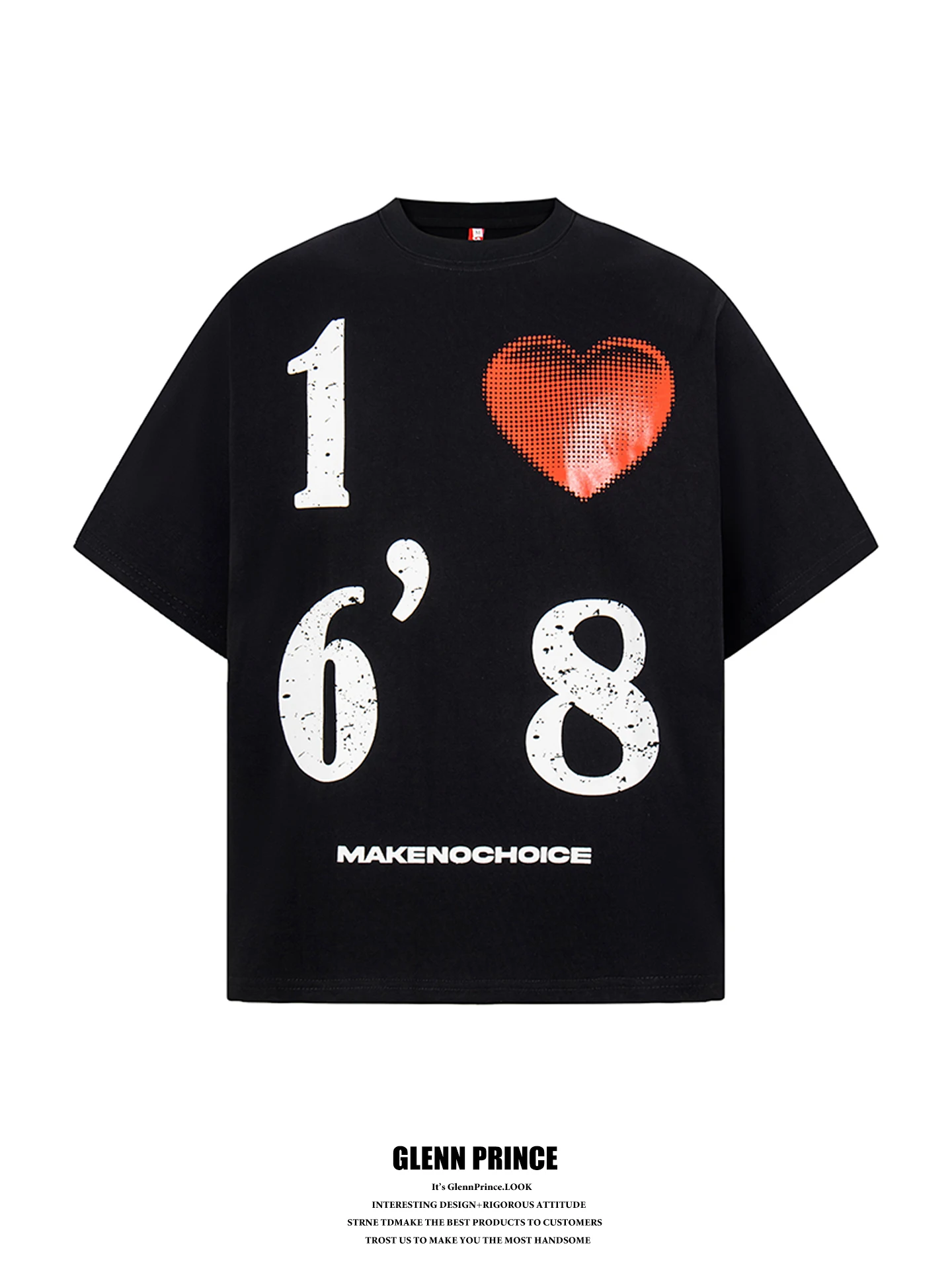 GPstudio American Retro Heart Print 300G Heavyweight Cotton T-Shirt Men's Summer Breathable Cool Feeling Short Sleeve Tee
GPstudio American Retro Heart Print 300G Heavyweight Cotton T-Shirt Men's Summer Breathable Cool Feeling Short Sleeve Tee
