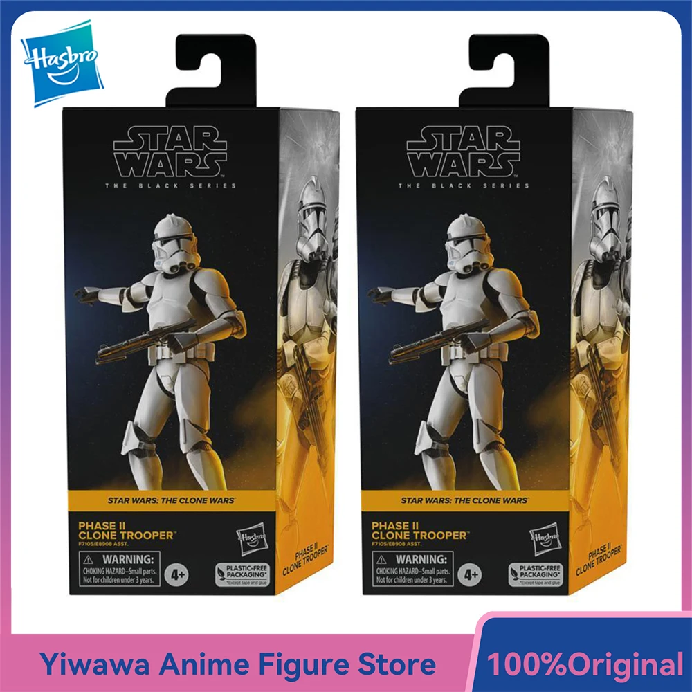 В наличии: Оригинальная фигурка Hasbro Star Wars The Black Series Phase II Clone Trooper, 15 см, модель-игрушка
В наличии: Оригинальная фигурка Hasbro Star Wars The Black Series Phase II Clone Trooper, 15 см, модель-игрушка