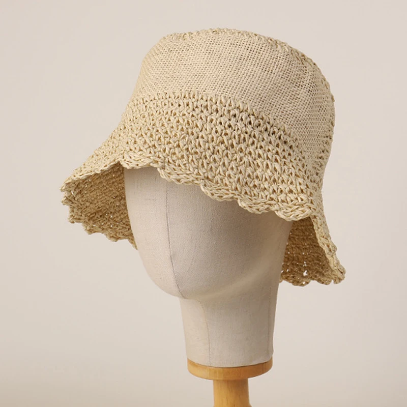 Sun Hat Grass Women Summer UV Protection Beach Accessory Panama Big Brim Cap Foldable For Climb Hike Fishing Holiday Outdoor
Sun Hat Grass Women Summer UV Protection Beach Accessory Panama Big Brim Cap Foldable For Climb Hike Fishing Holiday Outdoor