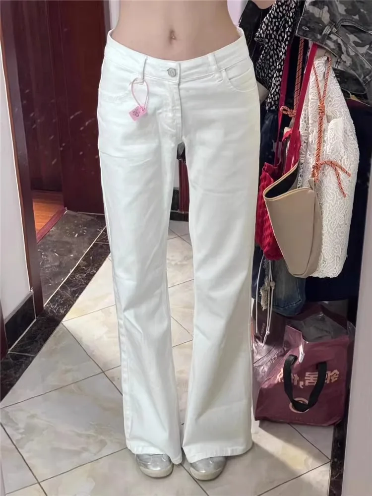 Low Waist Flared Casual Denim Jeans Women's Summer New American Slimming Elastic Tube Pants Floor-Length Pants
Low Waist Flared Casual Denim Jeans Women's Summer New American Slimming Elastic Tube Pants Floor-Length Pants