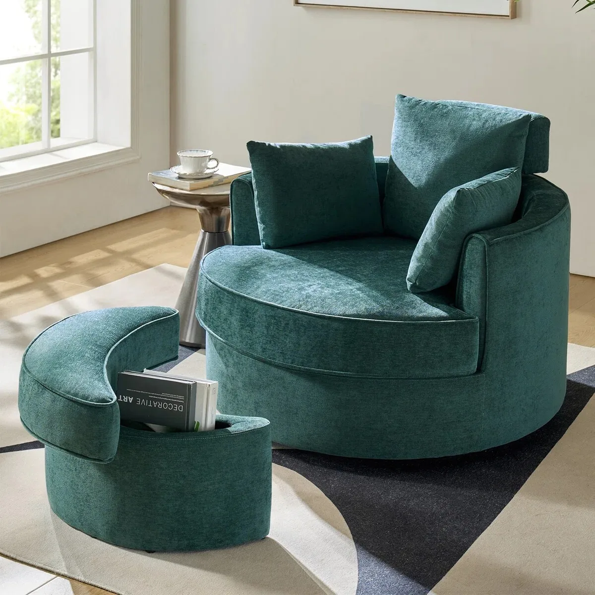 Yicheng Modern Designer Single Sofa Chair Luxury Velvet Fabric Lounge Armchair Soft Durable for Hotel Living Room Bedroom
Yicheng Modern Designer Single Sofa Chair Luxury Velvet Fabric Lounge Armchair Soft Durable for Hotel Living Room Bedroom