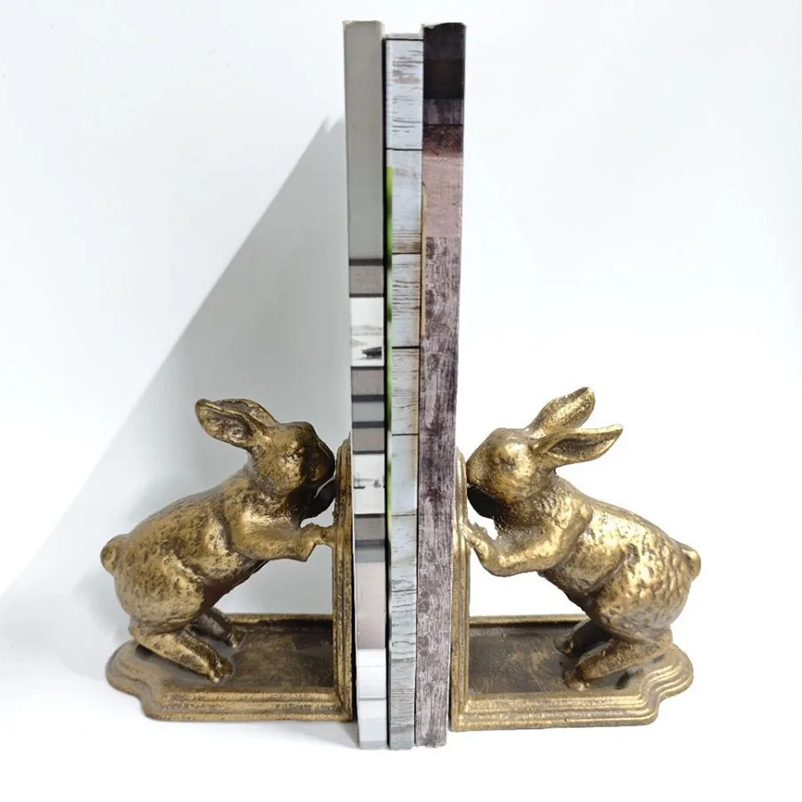 Vintage Rabbit Bookends, 3D Stereo Book Supports, Home Decoration Ornaments, Study Room Desk Decor, Housewarming Gift
Vintage Rabbit Bookends, 3D Stereo Book Supports, Home Decoration Ornaments, Study Room Desk Decor, Housewarming Gift