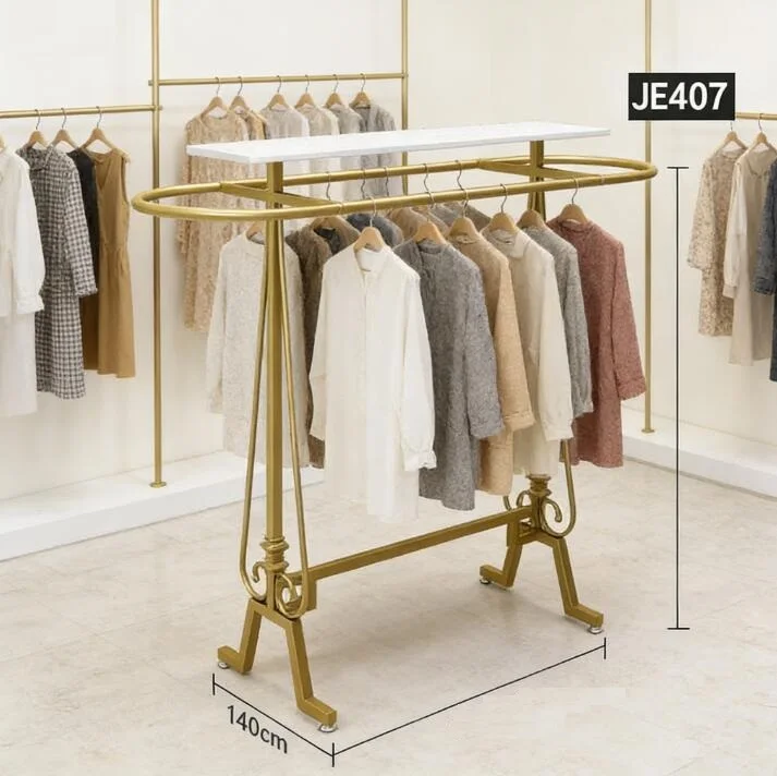 Double Row round Hanger Display Rack for Women's Clothing Stores Fashionable Rotating Closet Organizer for Jewelry Accessories
Double Row round Hanger Display Rack for Women's Clothing Stores Fashionable Rotating Closet Organizer for Jewelry Accessories