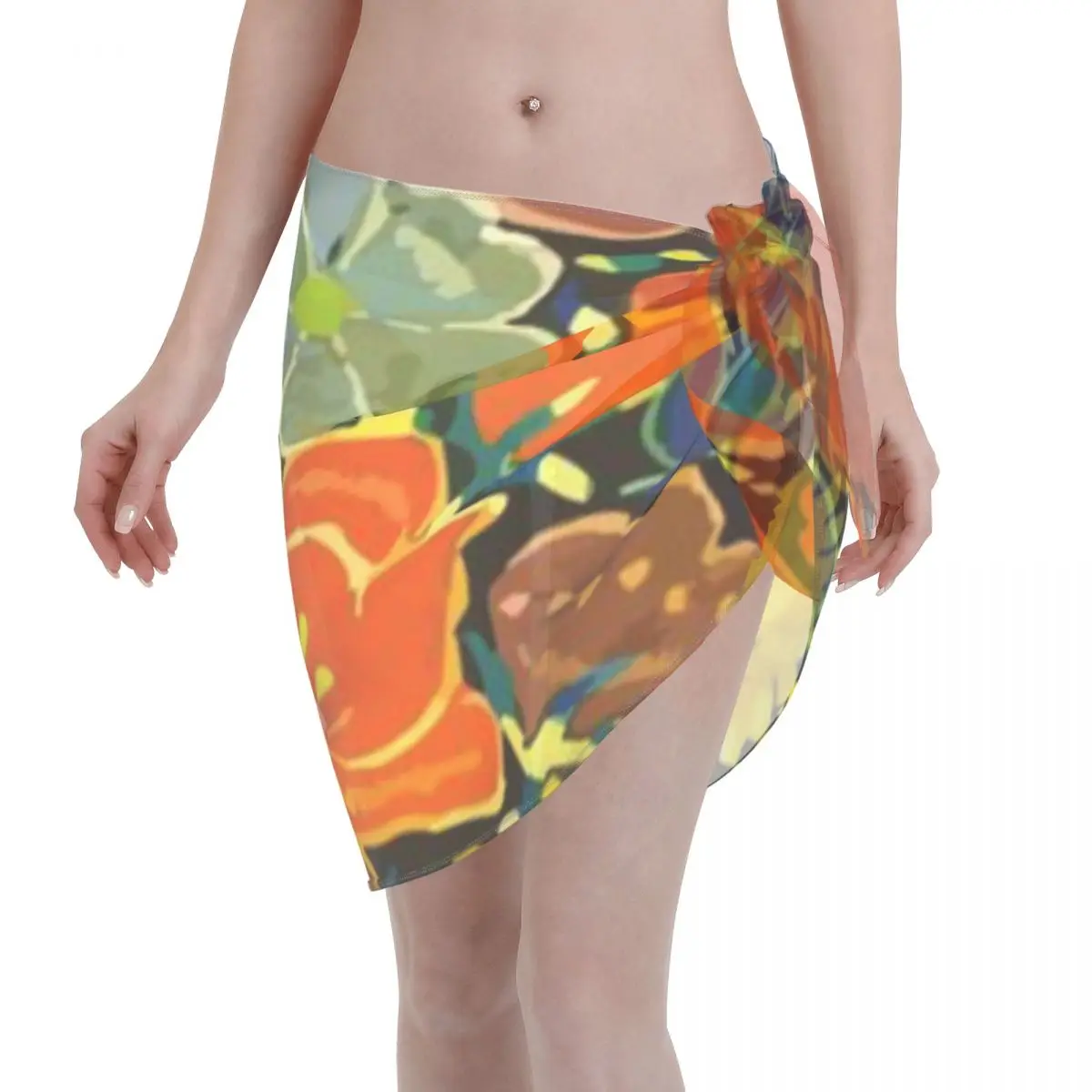 Promotion Indigo Orange Mexican Flowers Handmade Dopamine Decor Women's Beach Wrap SkirtCoastal Road Travel Resort Wear
Promotion Indigo Orange Mexican Flowers Handmade Dopamine Decor Women's Beach Wrap SkirtCoastal Road Travel Resort Wear