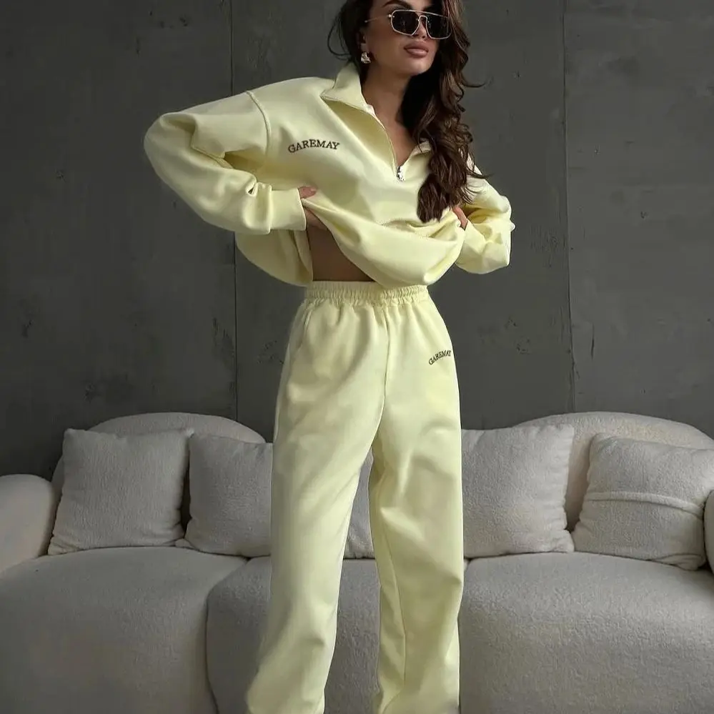 2026 New Versatile Casual Fashion Thickened Embroidered Long Sleeve Sweatshirt and Long Pants Two-Piece Set
2026 New Versatile Casual Fashion Thickened Embroidered Long Sleeve Sweatshirt and Long Pants Two-Piece Set