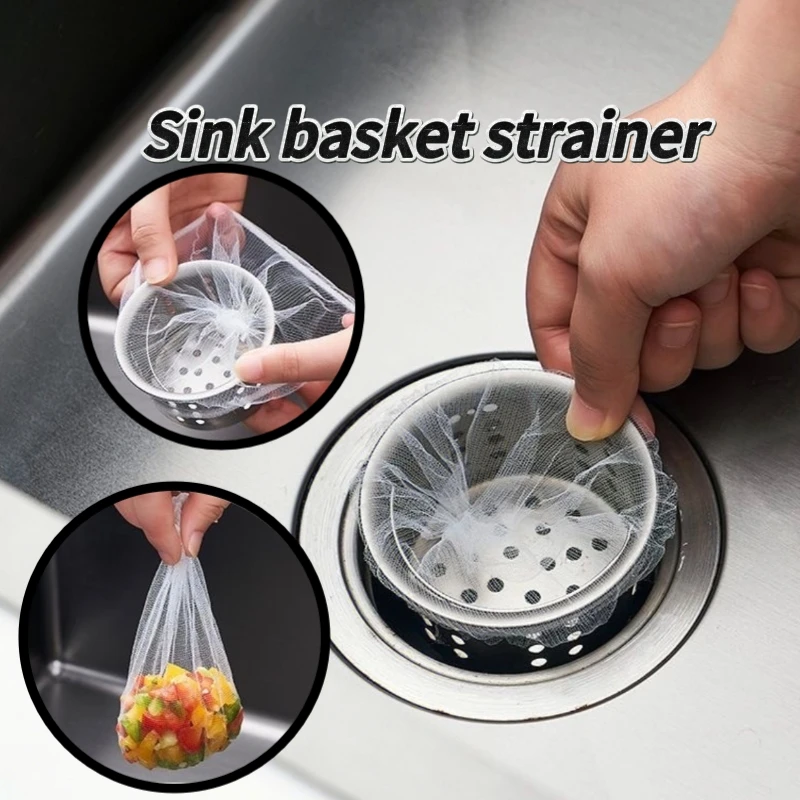 200/100/50pcs Disposable Sink Filter Mesh Bags Kitchen Sink Strainer Drain Hole Anti-blocking Garbage Bag Cleaning Strainers Net
200/100/50pcs Disposable Sink Filter Mesh Bags Kitchen Sink Strainer Drain Hole Anti-blocking Garbage Bag Cleaning Strainers Net