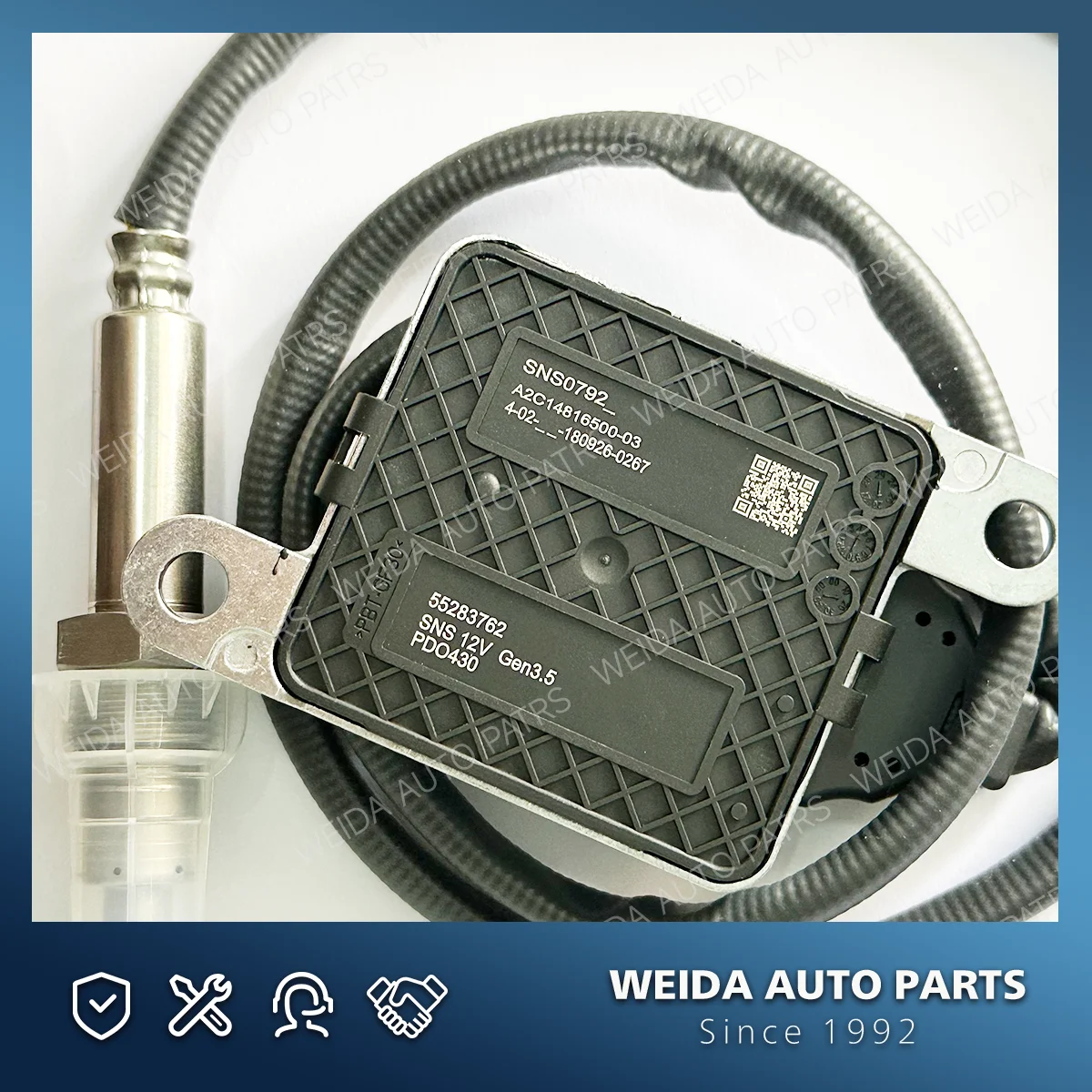 55283762 SNS0792 New Nitrogen Oxide Sensor NOx Sensor For Egea Parner Berlingo 1.6 diesel A2C14816500-03
55283762 SNS0792 New Nitrogen Oxide Sensor NOx Sensor For Egea Parner Berlingo 1.6 diesel A2C14816500-03