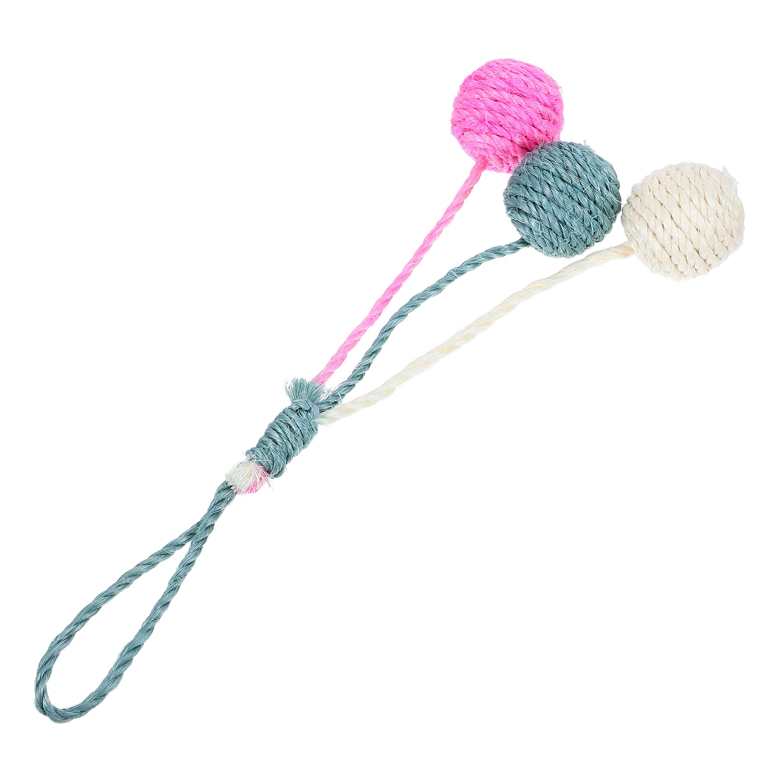 Cat Toy Sisal Ball Toys for Indoor Cats Interactive Balls Chase Hanging Scratch 
Cat Toy Sisal Ball Toys for Indoor Cats Interactive Balls Chase Hanging Scratch