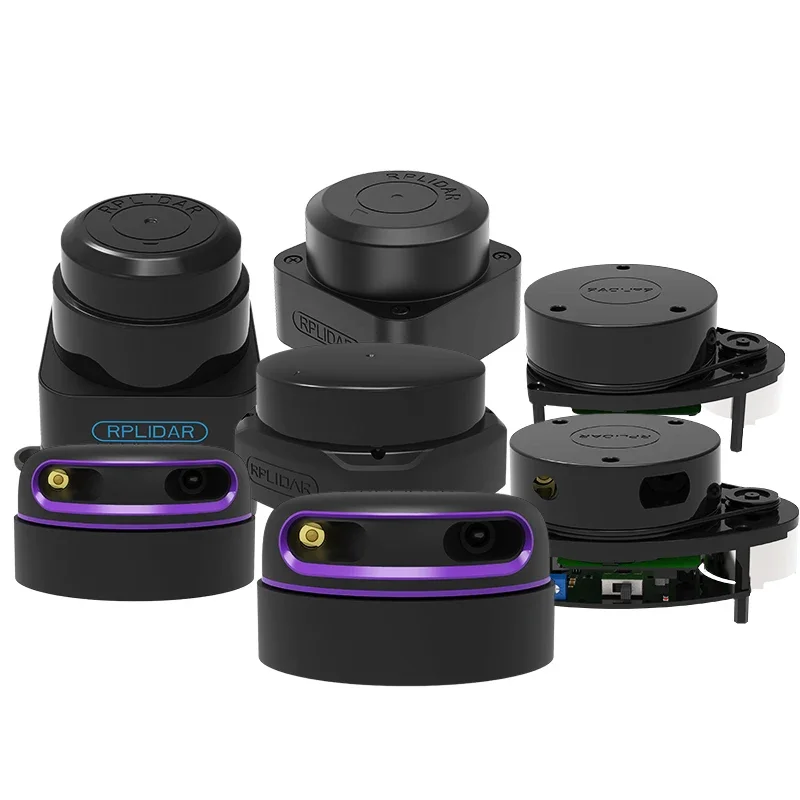 Лидарный датчик SLAMTEC SLAM C1 A1M8 и высокоскоростной A2M12 A3 для робота Rpi Jetson ROS ROS 2
Лидарный датчик SLAMTEC SLAM C1 A1M8 и высокоскоростной A2M12 A3 для робота Rpi Jetson ROS ROS 2