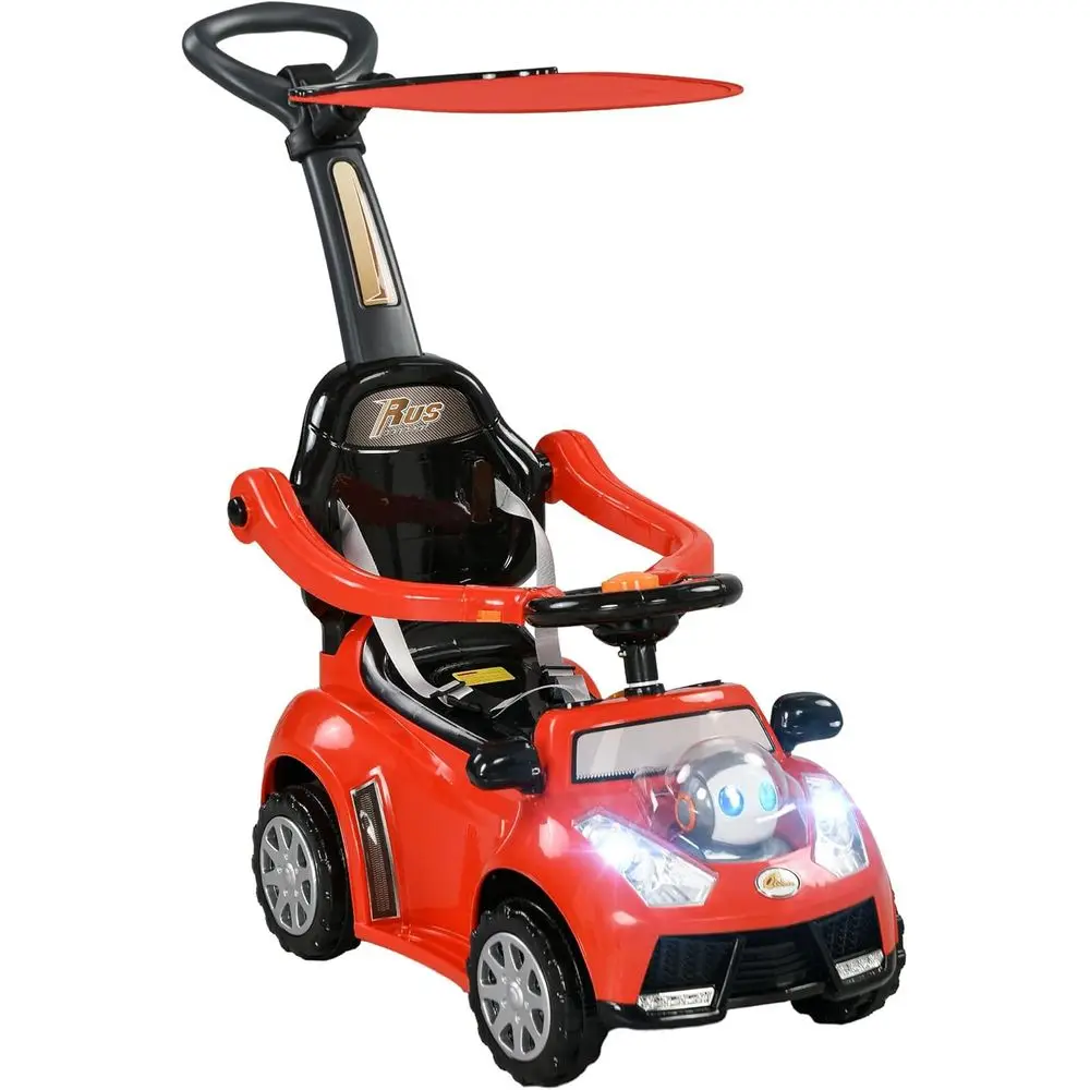 3-in-1 Toddler Ride-On Car with Slide, Music, and Safety Rail, Red
3-in-1 Toddler Ride-On Car with Slide, Music, and Safety Rail, Red