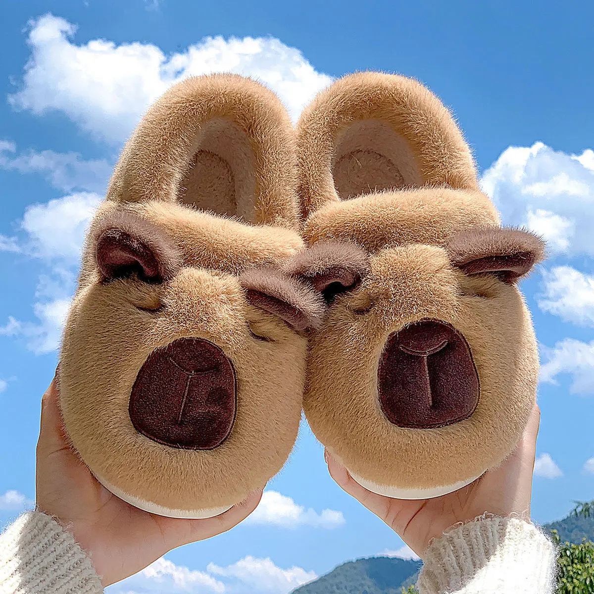 New Winter Unisex Cartoon Warm Plush Slippers Couples Indoor Non-slip House Slides Men Women Toe Wrap Home Cotton Slippers
New Winter Unisex Cartoon Warm Plush Slippers Couples Indoor Non-slip House Slides Men Women Toe Wrap Home Cotton Slippers
