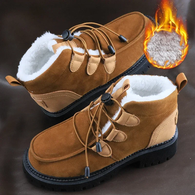 Winter Women Snow Boots Suede Simple Brand Warm Cotton Shoes Lace Up Plush Boots Soft Female Casual Plus Size Outdoor Shoe 36-43
Winter Women Snow Boots Suede Simple Brand Warm Cotton Shoes Lace Up Plush Boots Soft Female Casual Plus Size Outdoor Shoe 36-43