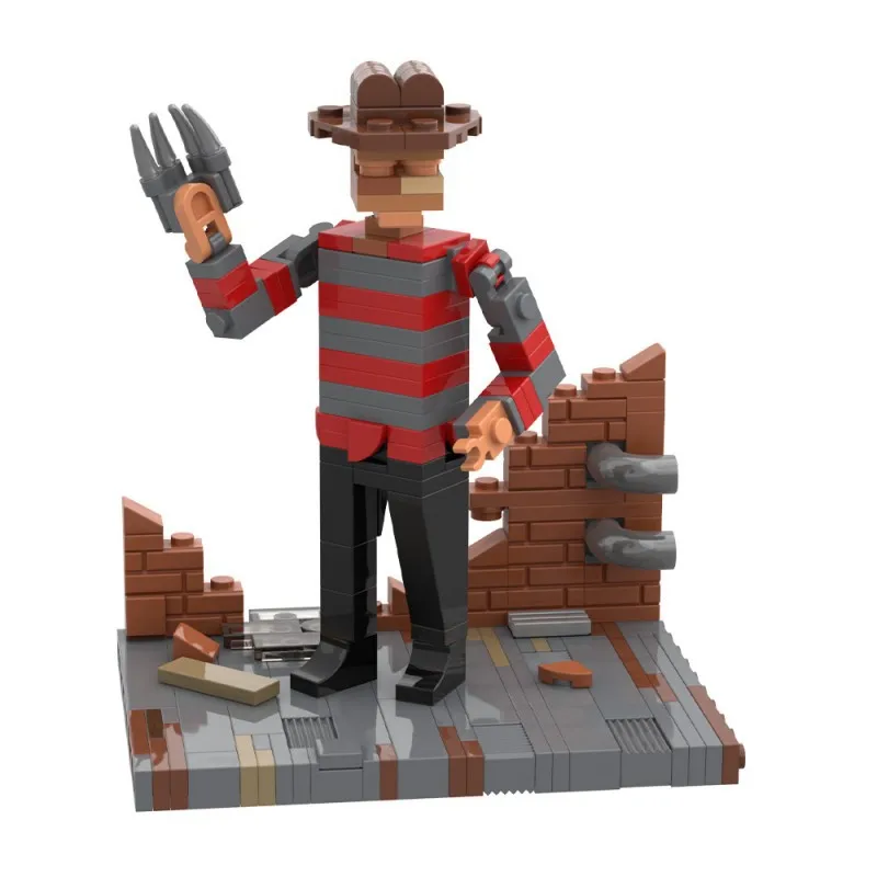 moc clawed devil wearing a top hat and sweater creative building blocks horror movie villain character assembly brick toy
moc clawed devil wearing a top hat and sweater creative building blocks horror movie villain character assembly brick toy