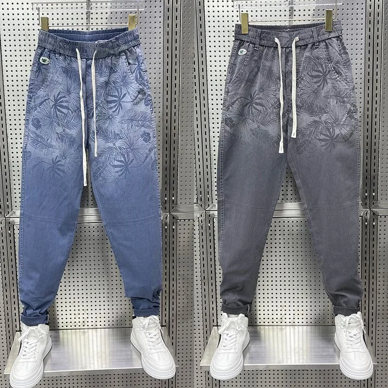 Men Jeans Casual High Street Printing Denim Jeans Pants Harem Trousers Vintage Male Fashion Jeans Spring Autumn New All-match
Men Jeans Casual High Street Printing Denim Jeans Pants Harem Trousers Vintage Male Fashion Jeans Spring Autumn New All-match