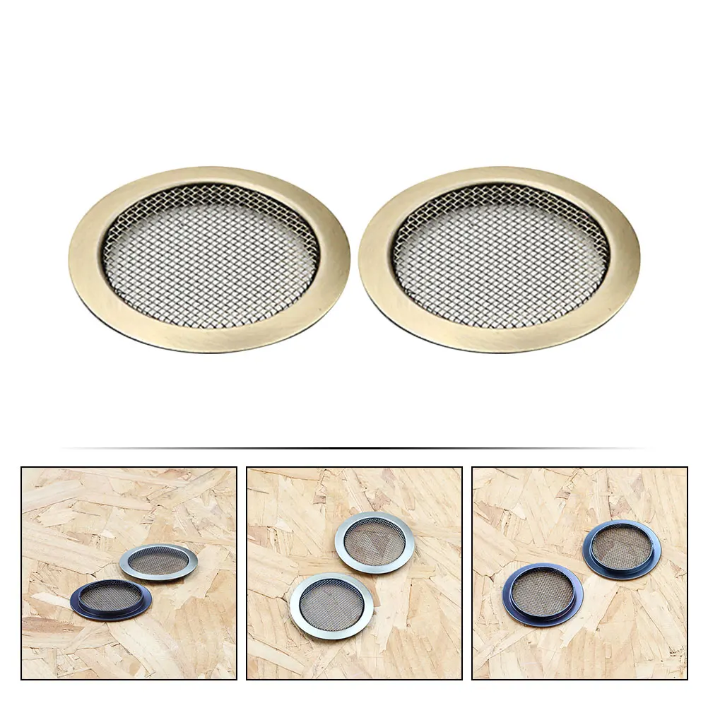 2 Pcs Bronze Lid Accessories Guitars Acoustic Sound Hole Cover Screen Metal Parts
2 Pcs Bronze Lid Accessories Guitars Acoustic Sound Hole Cover Screen Metal Parts