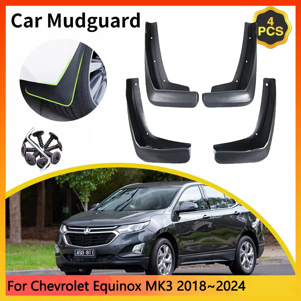 For Chevrolet Holden Equinox MK3 2018~2024 2019 2020 Car Mudguards Mudflap Mudguard Splash Guards Mud Flaps Fender Auto Parts
For Chevrolet Holden Equinox MK3 2018~2024 2019 2020 Car Mudguards Mudflap Mudguard Splash Guards Mud Flaps Fender Auto Parts