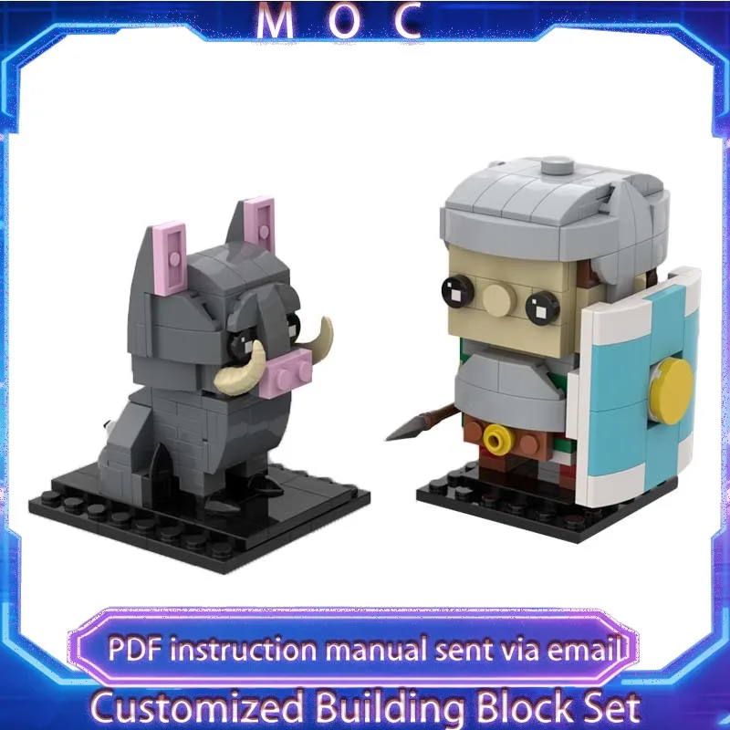 282 PCS Famous Movie Roman legionary And Wild Boar Model Building Block DIY Education Assembly Brick Toy Children Christmas Gift
282 PCS Famous Movie Roman legionary And Wild Boar Model Building Block DIY Education Assembly Brick Toy Children Christmas Gift