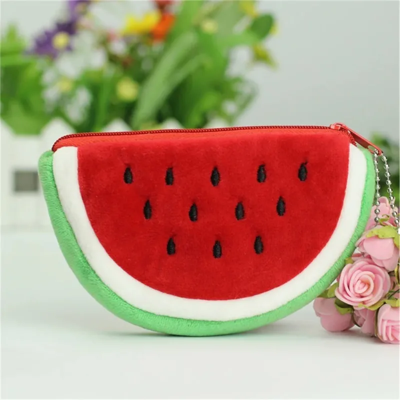 Cute Watermelon Plush Coin Purse for Women Kids Fruit Zipper Wallet Key Bag Pencil Case
Cute Watermelon Plush Coin Purse for Women Kids Fruit Zipper Wallet Key Bag Pencil Case