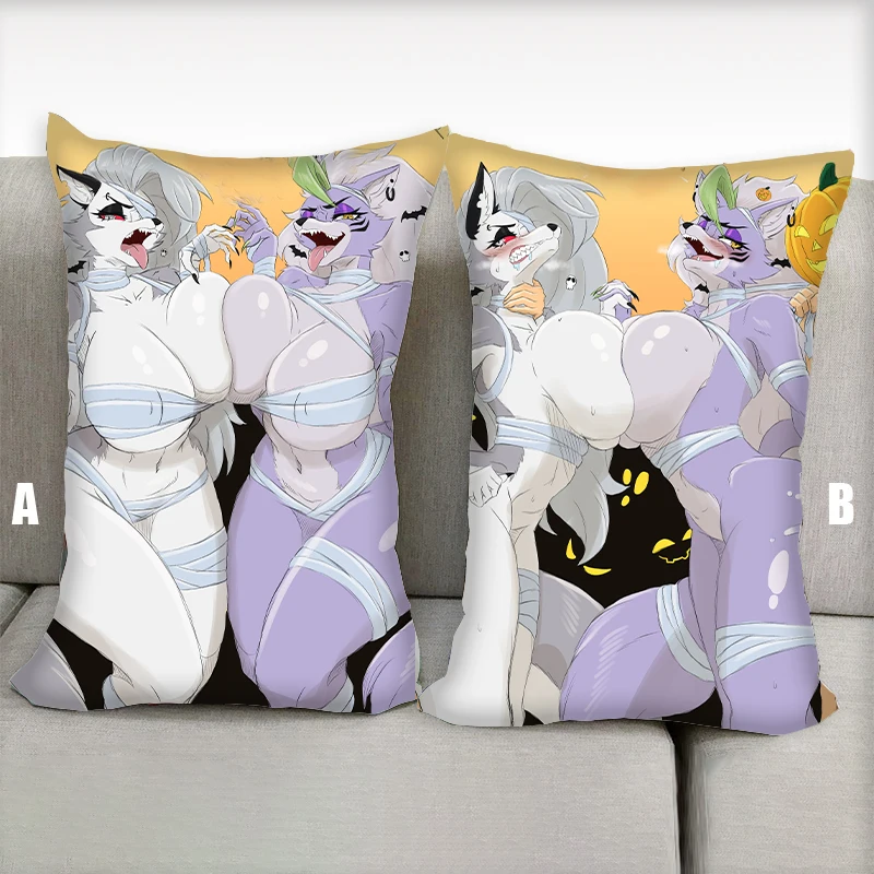 Dakimakura Anime Pillow Loona and Roxanne Wolf Furry Nsfw Half Body Cartoon Pillow Core Double Side Print Bedding Gifts
Dakimakura Anime Pillow Loona and Roxanne Wolf Furry Nsfw Half Body Cartoon Pillow Core Double Side Print Bedding Gifts