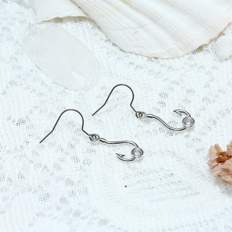 Cubic Zirconia Anchor Drop Earring Pure Titanium Hook For Sensitive Ear Women Girls Jewelry Gifts
Cubic Zirconia Anchor Drop Earring Pure Titanium Hook For Sensitive Ear Women Girls Jewelry Gifts